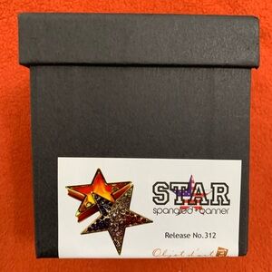 New Art form collectibles Star Spangled Banner trinket in a box